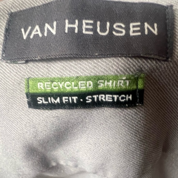 Gray Distressed Slim Fit Button Down! - Picture 11 of 14